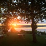 Sunrise Views at the Whaleback Inn, Leland Michigan
