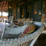 Front Porch of Whaleback Inn Leland
