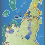 Where is the Whaleback Inn? Map of Leelanau County